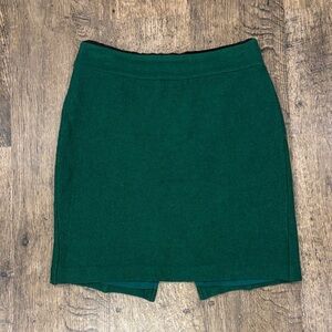 Banana Republic Dark Green Mini Skirt